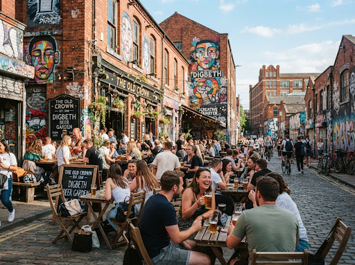 Digbeth creative quarter street view